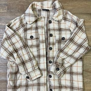 Plaid Oversized Shacket